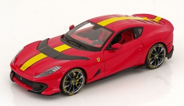 16915RY	Ferrari 812 Competizione 2021 red/yellow stripe	1:18
